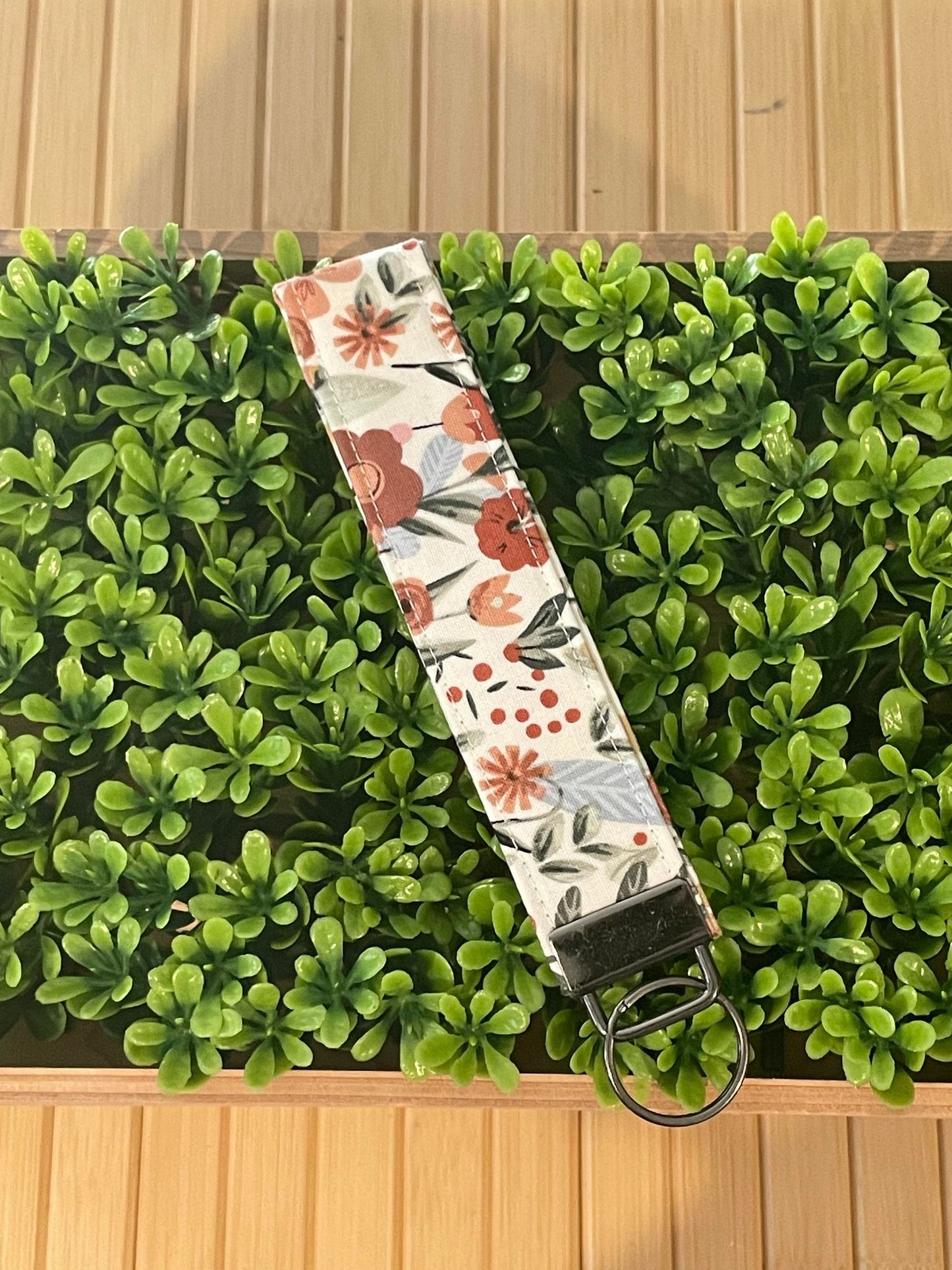 Vintage Flowers Keychain