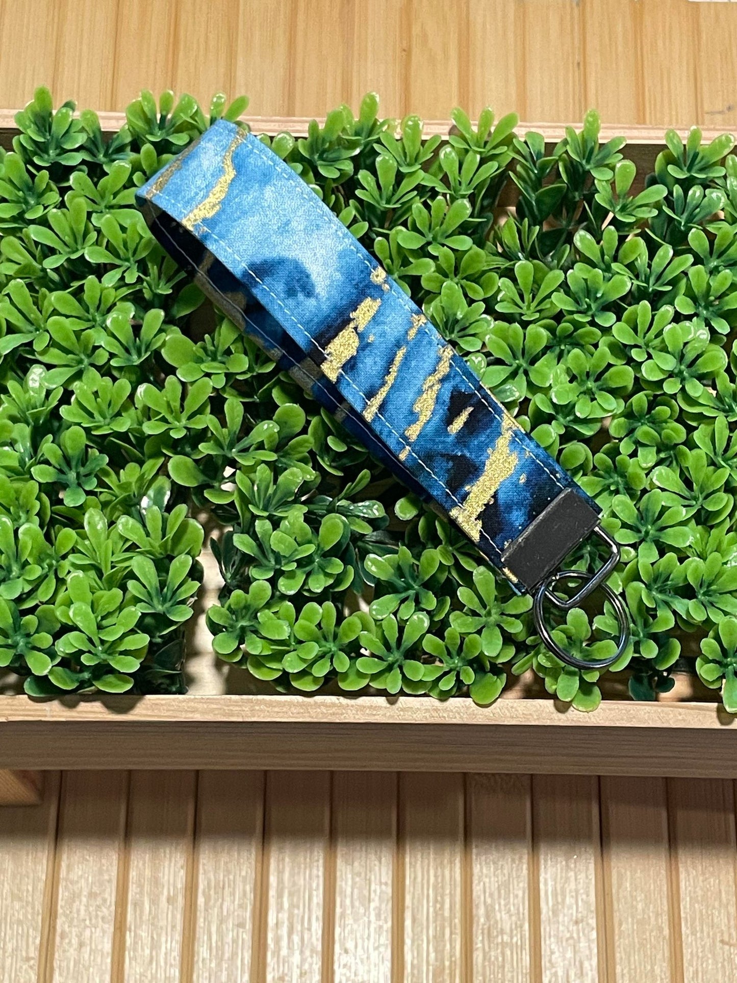 Marble Dark Blue and Gold