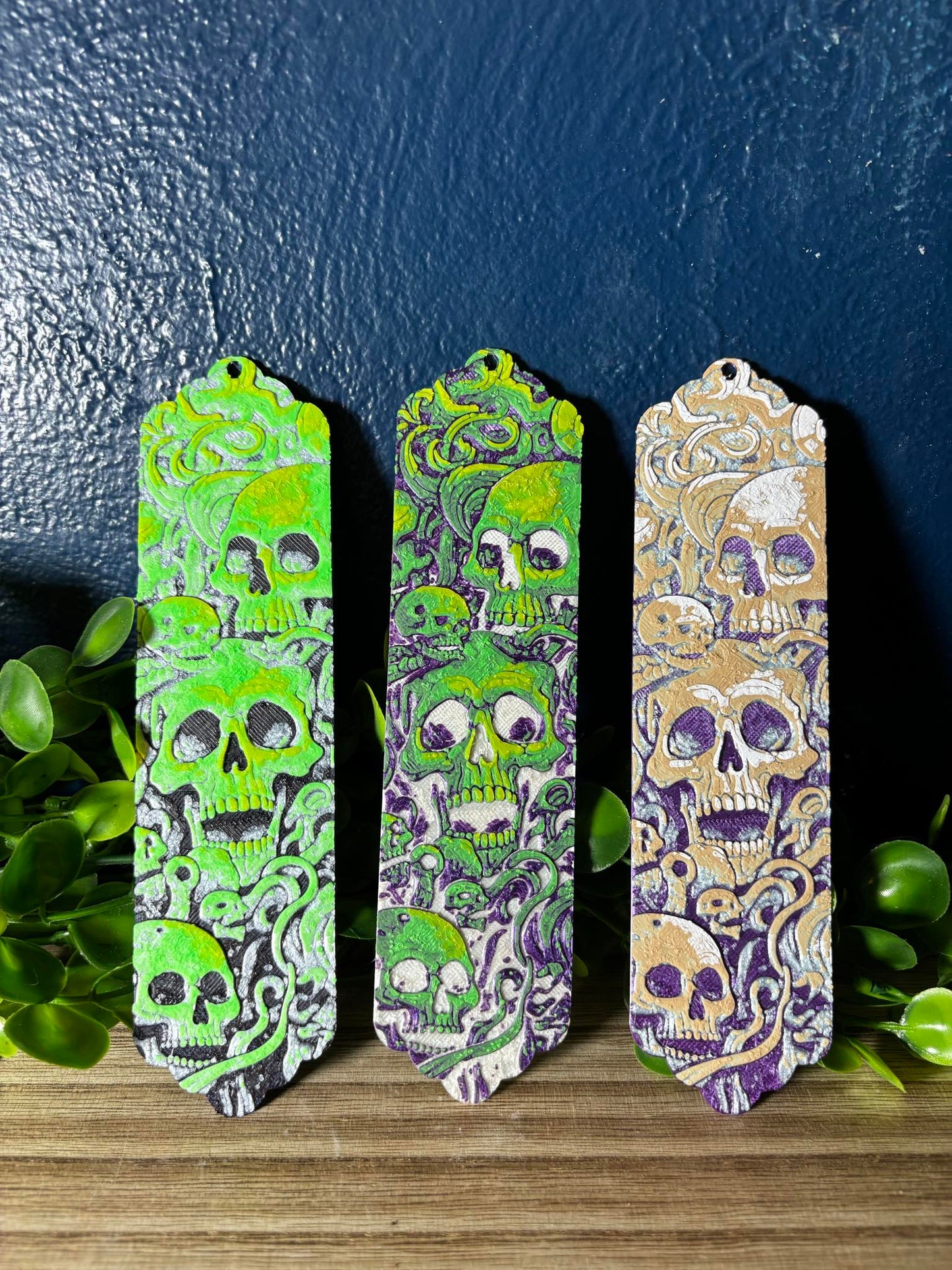 Skulls Bookmark