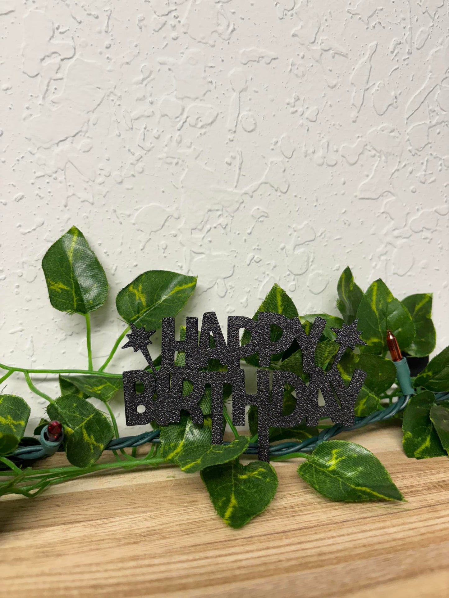 Happy Birthday Cake Topper