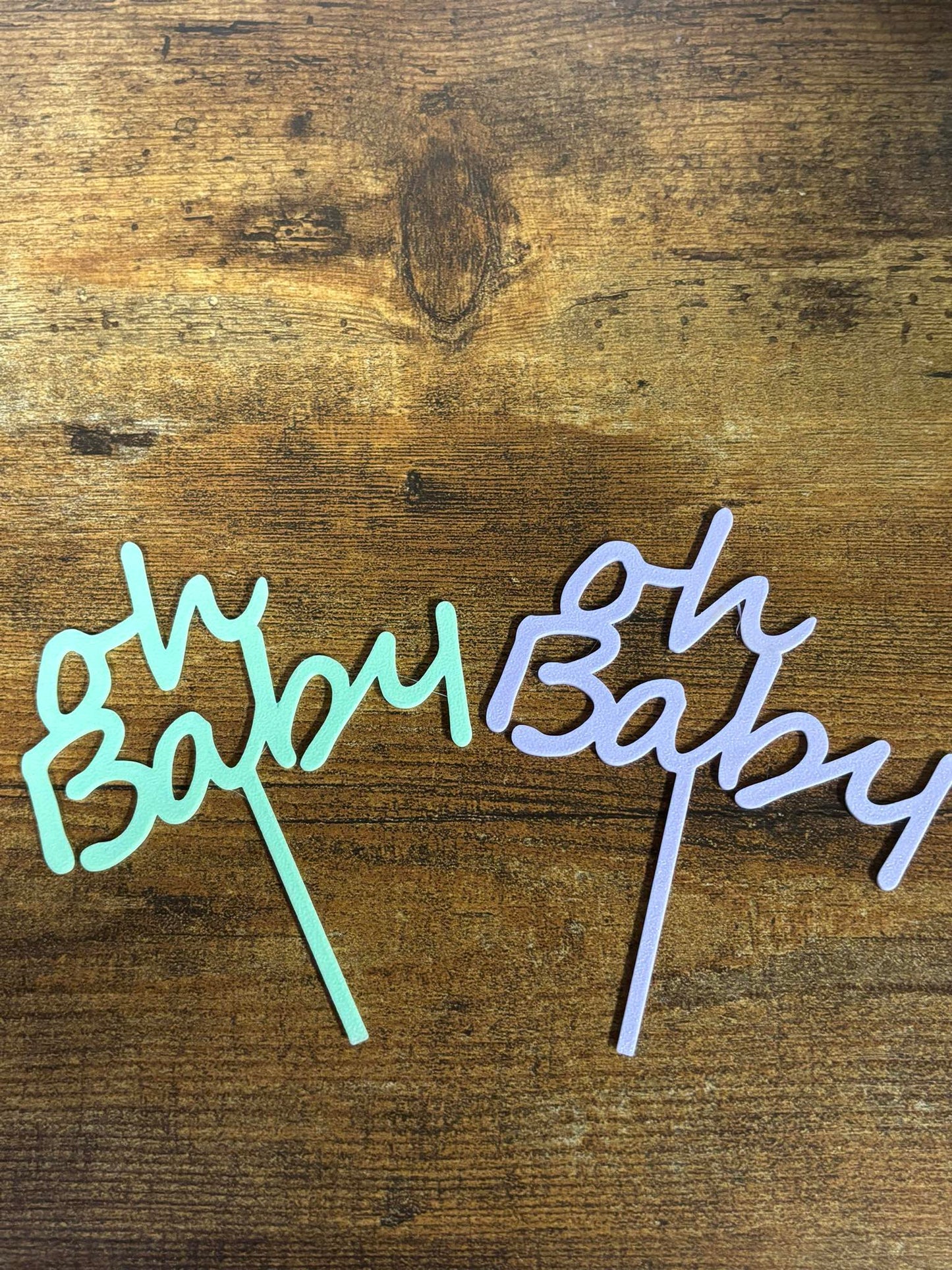 Oh Baby Cake Topper