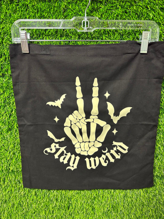 Stay Weird Tote Bag