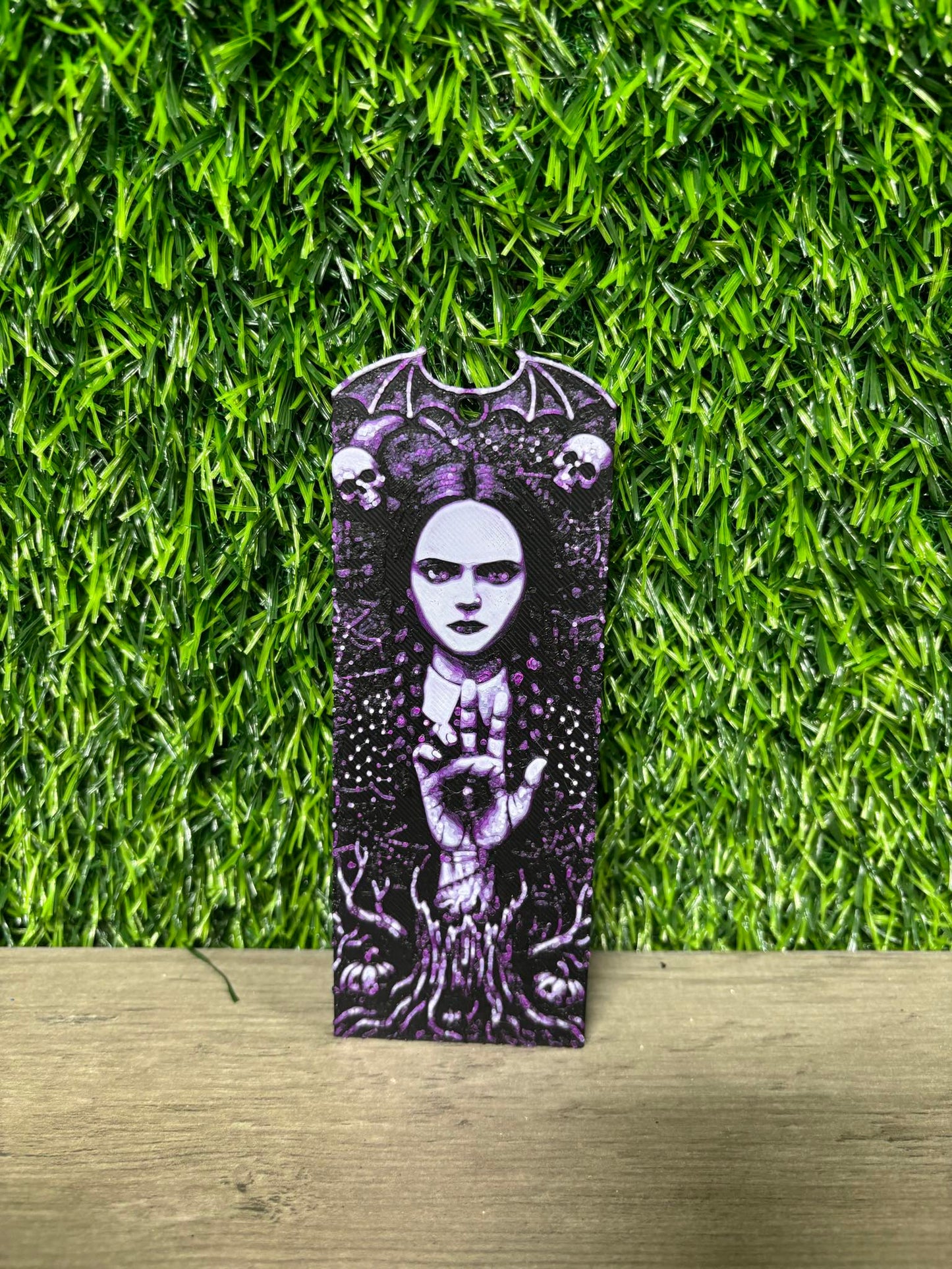 Wednesday Inspired Bookmark
