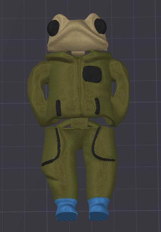 STL FILE - Concho Flexi Keychain (Commercial Licensed)