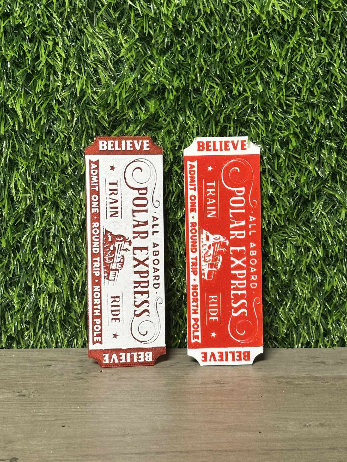 Polar Express Ticket Bookmark