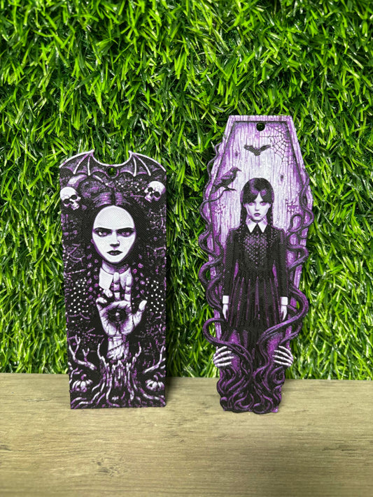 Wednesday Inspired Bookmark