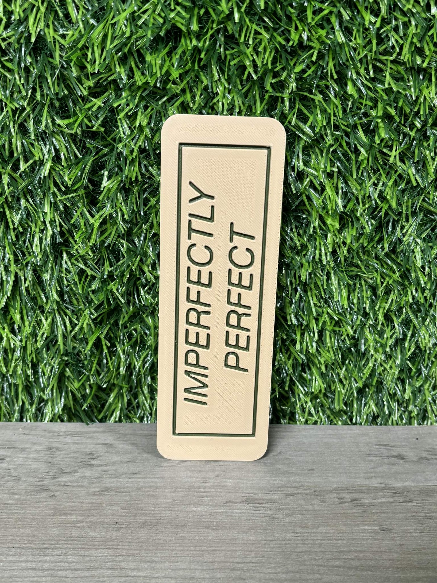 Imperfectly Imperfect Bookmark