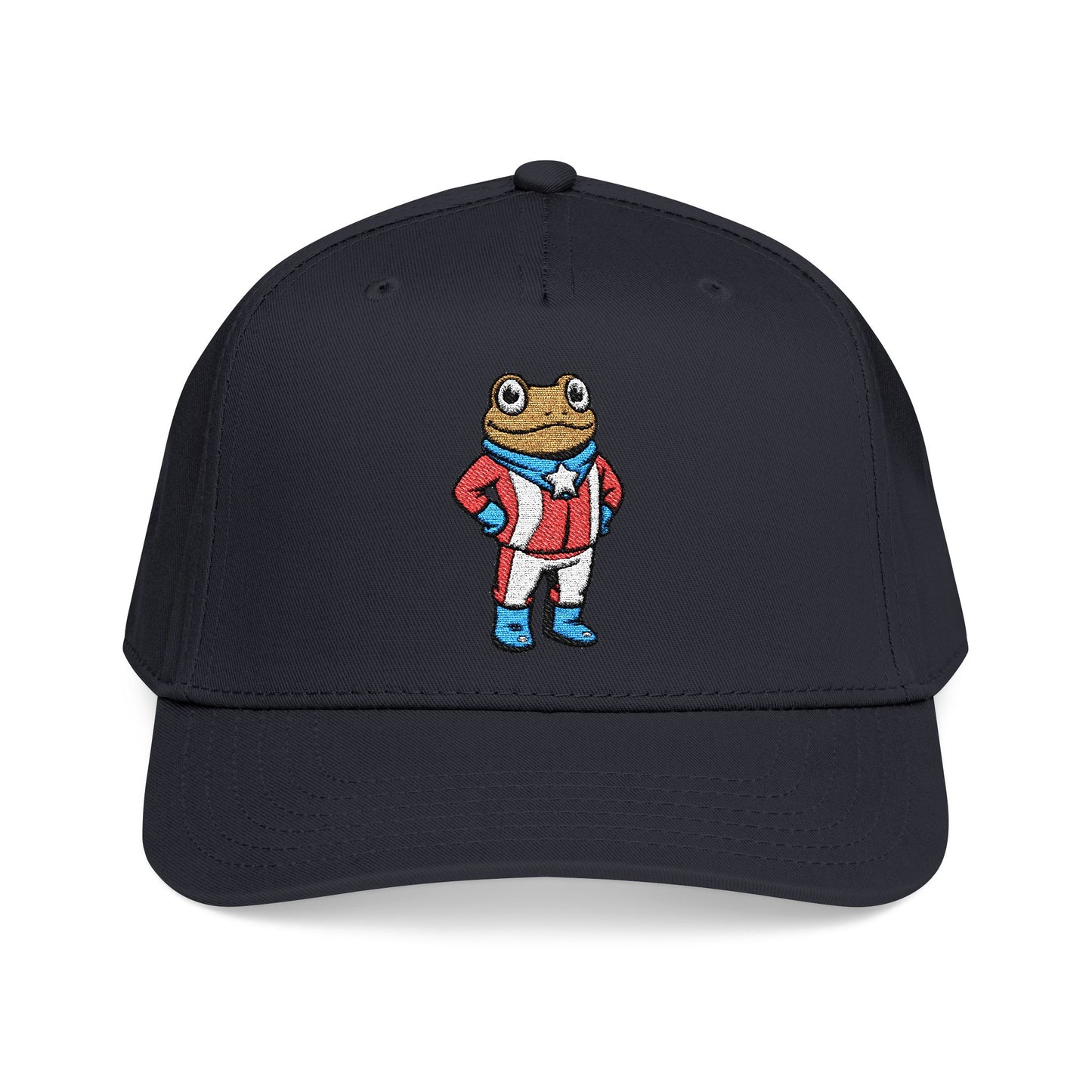 Puerto Rican Concho Embroidered Cap