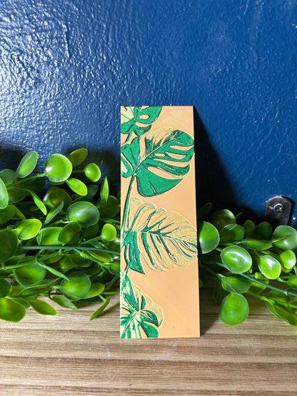 Monstera Bookmark