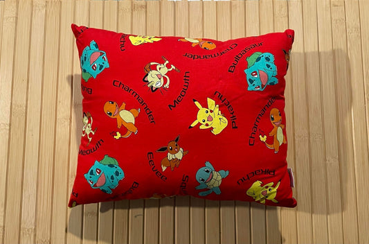 Pocket Monsters Red Pillow