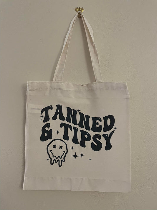 Tanned and Tipsy Tote Bag