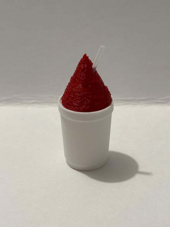 STL FILE - Piragua - Shaved Ice - Keychain (Commercial Licensed)