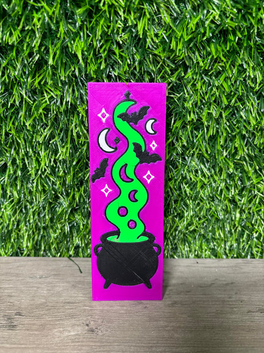 Halloween Cauldron Bookmark