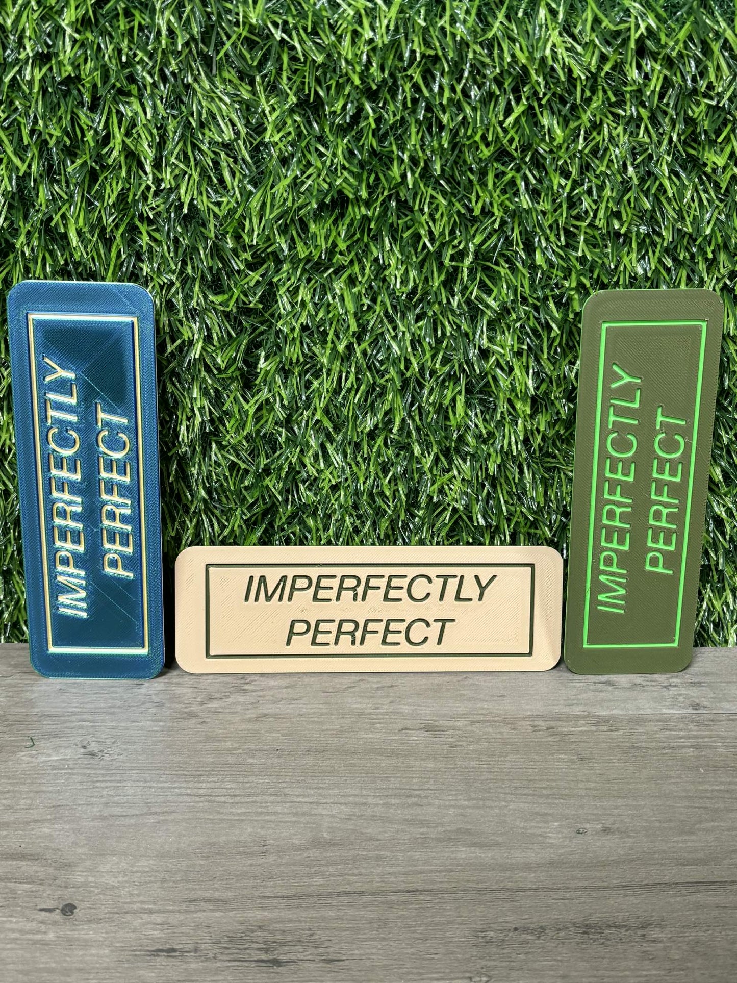Imperfectly Imperfect Bookmark