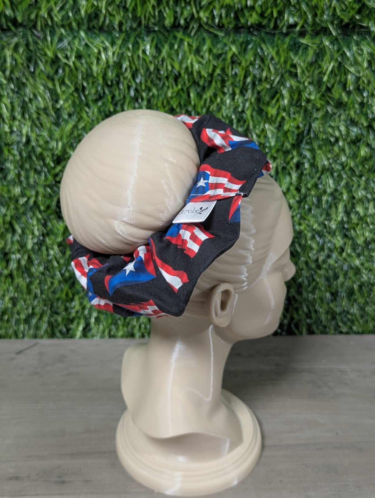 Puerto Rico Flag Scrunchie
