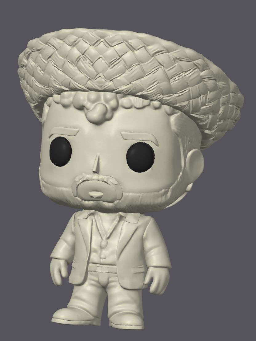 STL FILE - Bad Bunny PavaPop (Commercial Licensed)